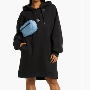 Zella Black Hoodie Dress
